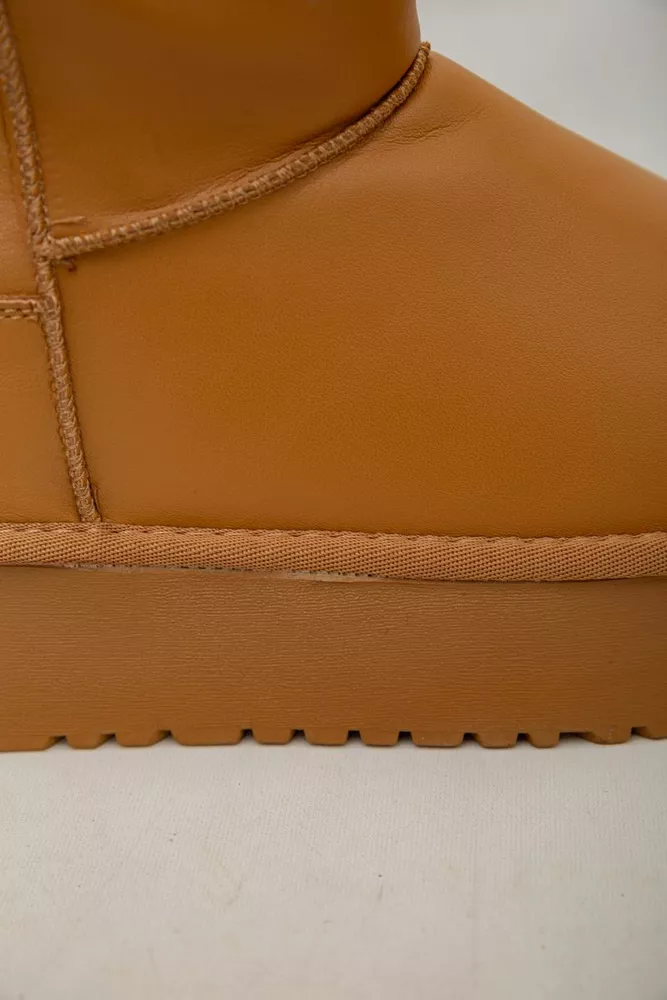 Купити Уггі жіночі на хутрі  -уцінка, колір коричневий, 243RL954-U-8 - Фото №8