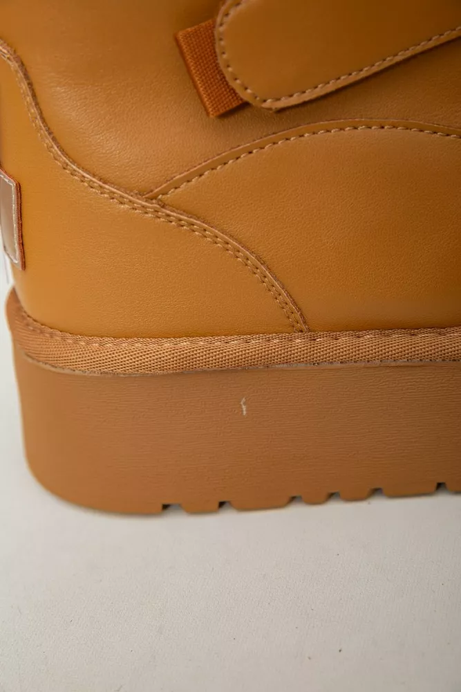 Купити Уггі жіночі на хутрі  -уцінка, колір коричневий, 243RL953-U-3 - Фото №8