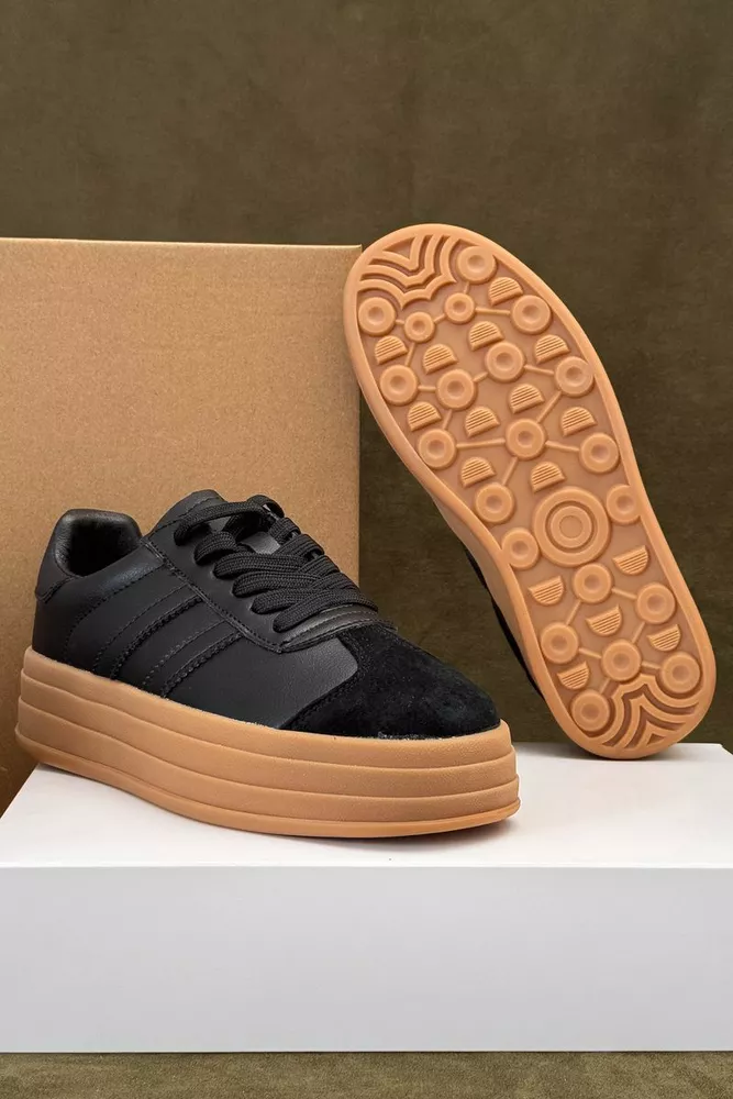 Купить Кроссовки женские демисезонные, цвет черный, 248RCX1570 - Фото №5