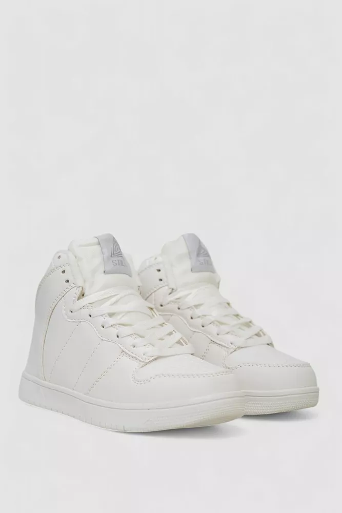 Купить Кроссовки женские зимние на меху  -уценка, цвет белый, 248RH1060-U-7 - Фото №3