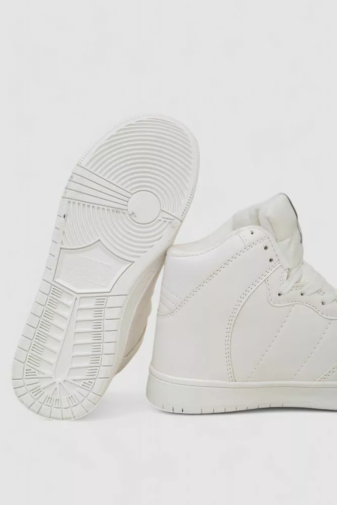 Купити Кросівки жіночі зимові на хутрі  -уцінка, колір білий, 248RH1060-U-8 - Фото №7