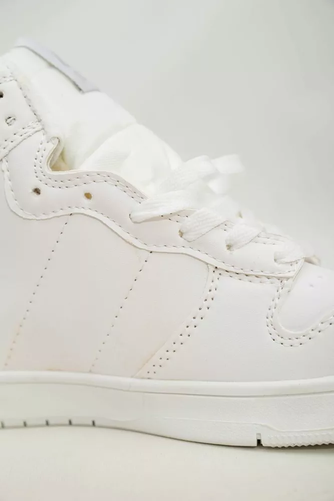 Купити Кросівки жіночі зимові на хутрі  -уцінка, колір білий, 248RH1060-U-8 - Фото №8