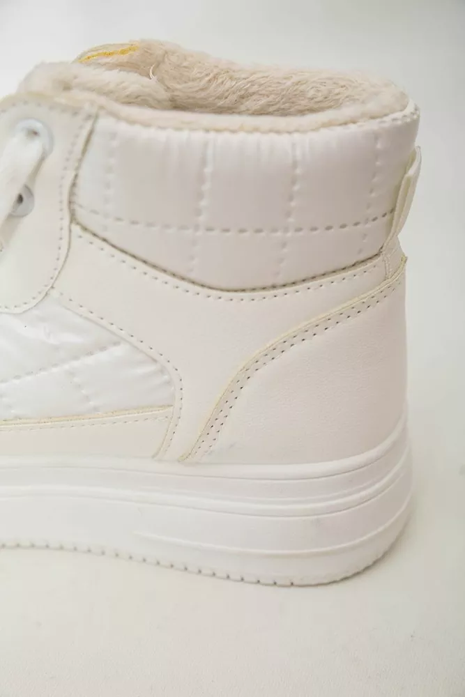 Купити Кросівки жіночі зимові  -уцінка, колір білий, 248RBB09-U - Фото №7