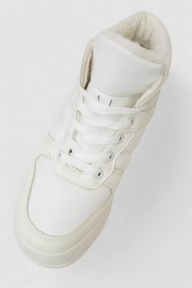 Купить Кроссовки женские зимние на меху  -уценка, цвет белый, 248RQT12-U-3 - Фото №2