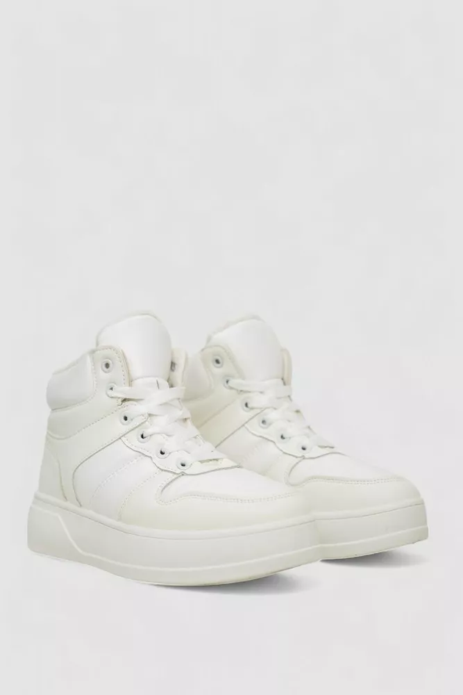 Купить Кроссовки женские зимние на меху  -уценка, цвет белый, 248RQT12-U-3 - Фото №3