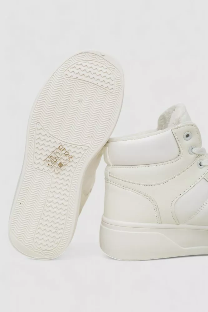 Купить Кроссовки женские зимние на меху  -уценка, цвет белый, 248RQT12-U-3 - Фото №7