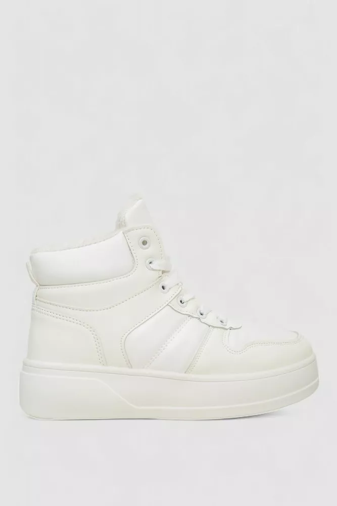 Купить Кроссовки женские зимние на меху  -уценка, цвет белый, 248RQT12-U-3 - Фото №1