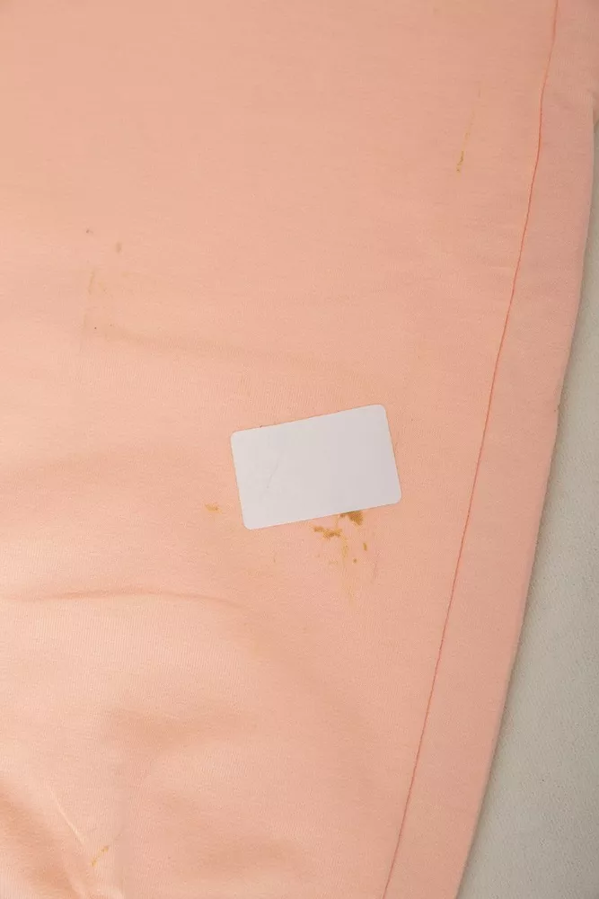 Купити Спортивний костюм жіночий двонитка  -уцінка, колір персиковий, 214R1419-003-U оптом - Фото №7