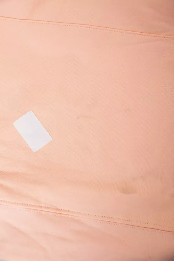 Купити Спортивний костюм жіночий двонитка  -уцінка, колір персиковий, 214R1419-003-U-2 - Фото №7
