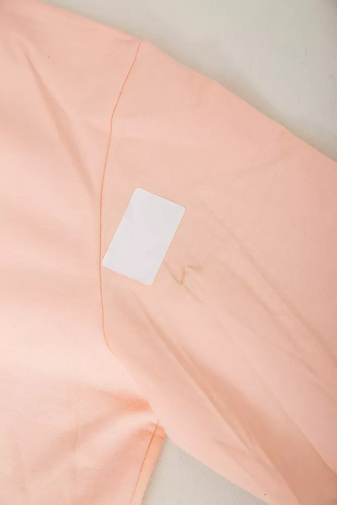 Купити Спортивний костюм жіночий двонитка  -уцінка, колір персиковий, 214R1419-003-U-3 оптом - Фото №8