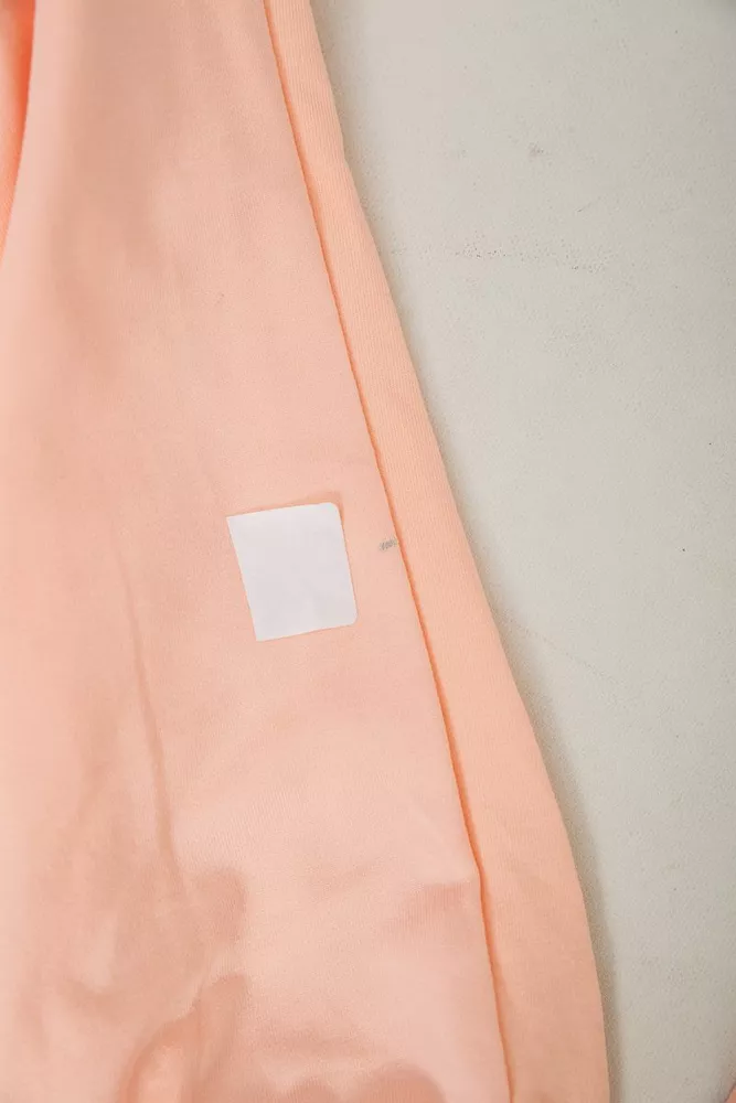 Купить Спортивный костюм женский двухнитка  -уценка, цвет персиковый, 214R1419-003-U-5 - Фото №8