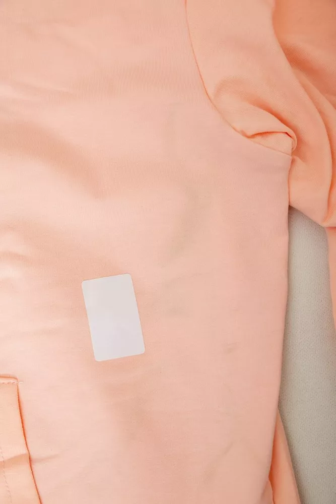 Купити Спортивний костюм жіночий двонитка  -уцінка, колір персиковий, 214R1419-003-U-8 - Фото №7