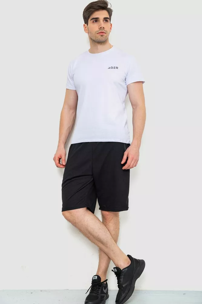 Купити Шорти чоловічі, колір чорний, 244R6598 - Фото №2