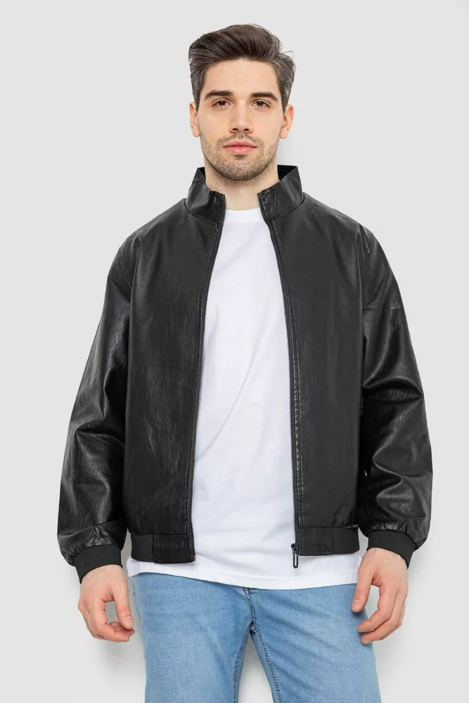 Купить Куртка мужская кокожа  -уценка, цвет черный, 244R717-U - Фото №3