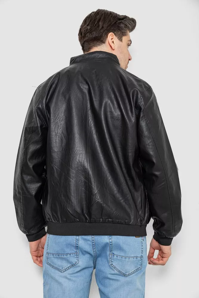 Купить Куртка мужская кокожа  -уценка, цвет черный, 244R717-U - Фото №5