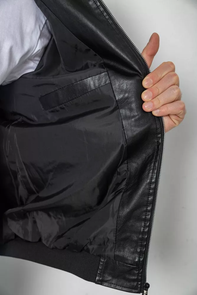 Купить Куртка мужская кокожа  -уценка, цвет черный, 244R717-U - Фото №9