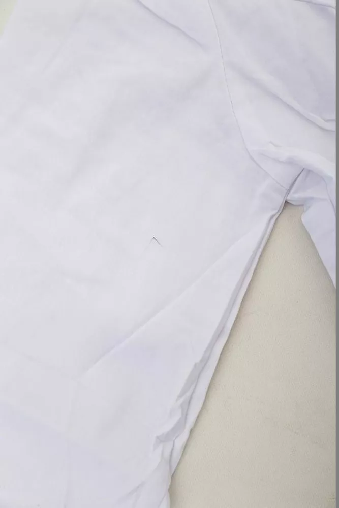 Купить Блуза классическая с вышивкой  -уценка, цвет белый, 230R03-1-U-1 - Фото №7