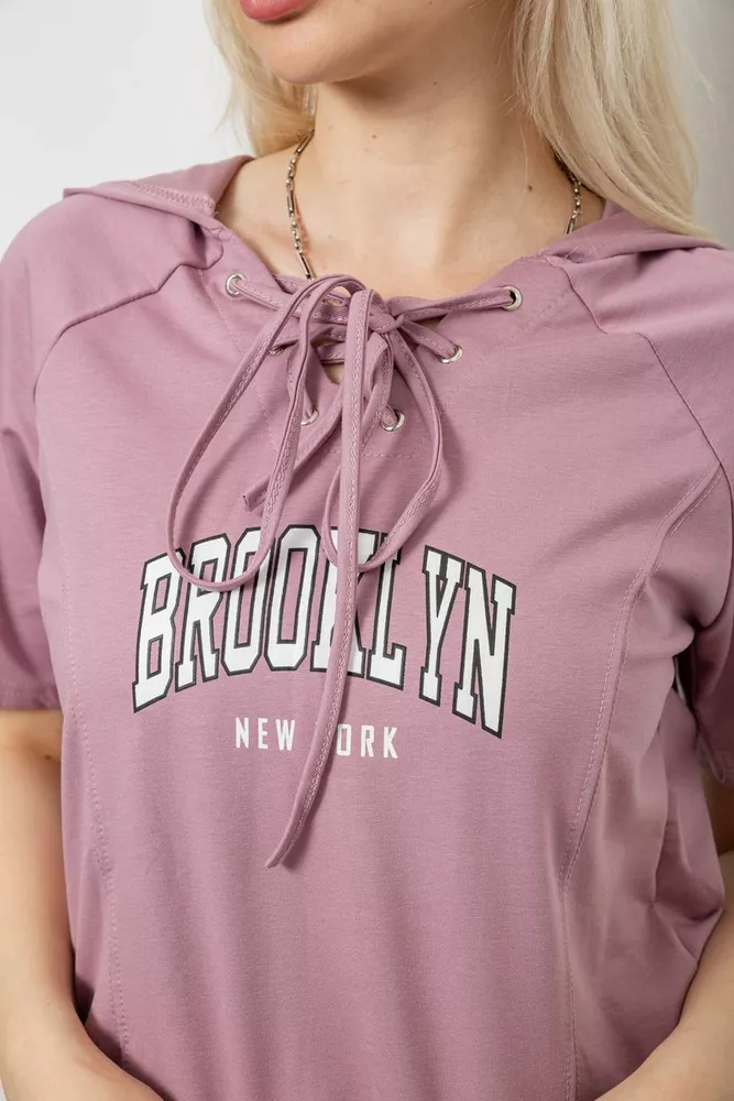 Купити Спортивний костюм жіночий, колір пудровий, 221R106 - Фото №5