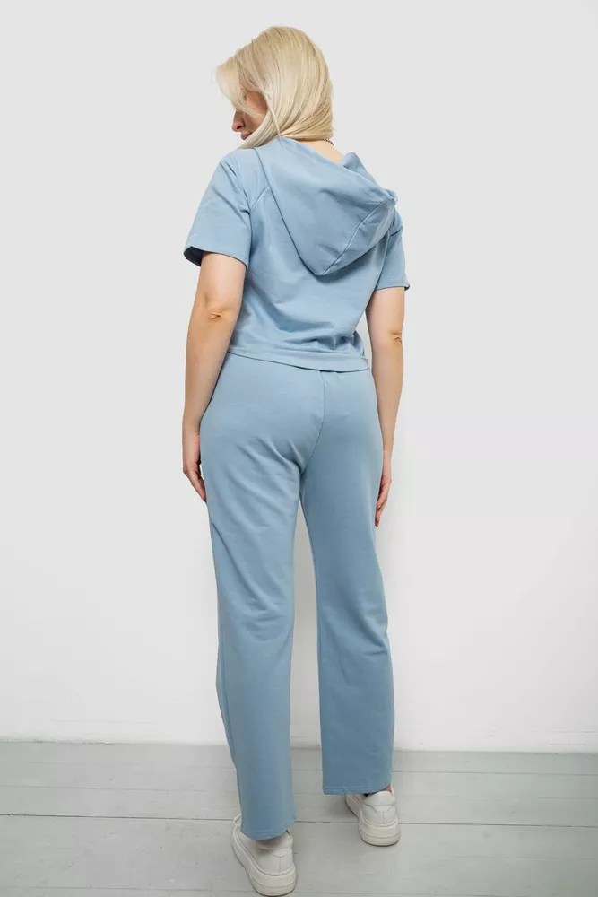 Купить Спортивный костюм женский, цвет голубой, 221R106 - Фото №4