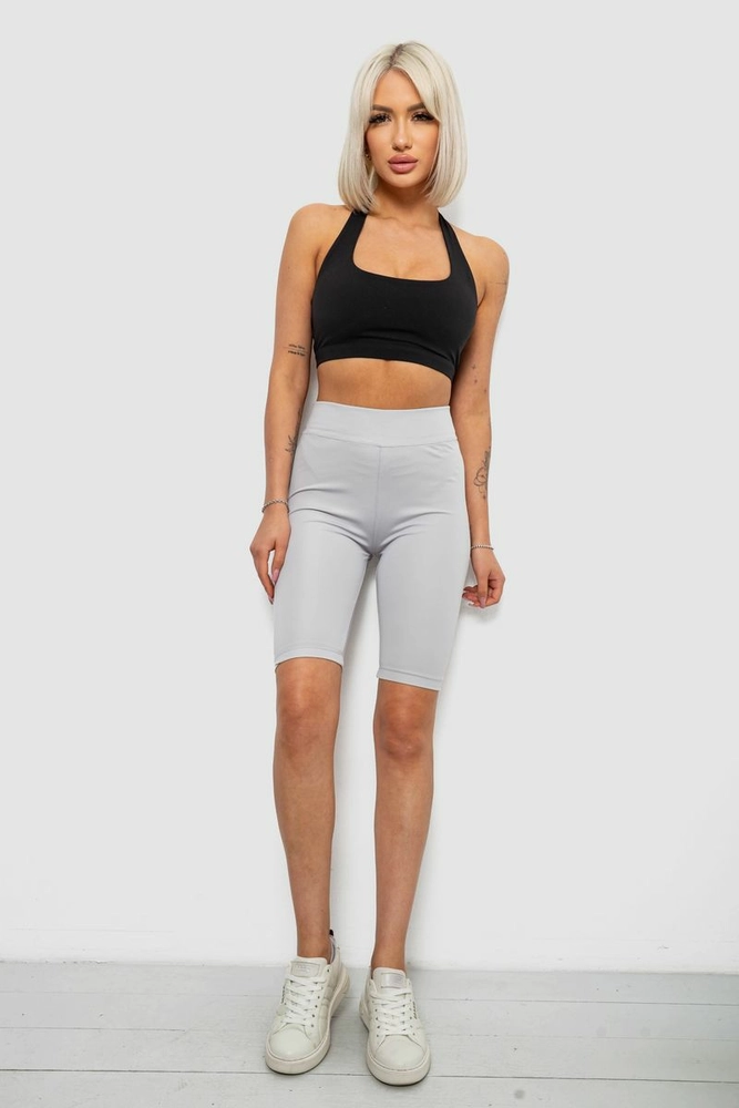 Купити Треки жіночі однотонні  -уцінка, колір сірий, 214R340-U-7 оптом - Фото №2