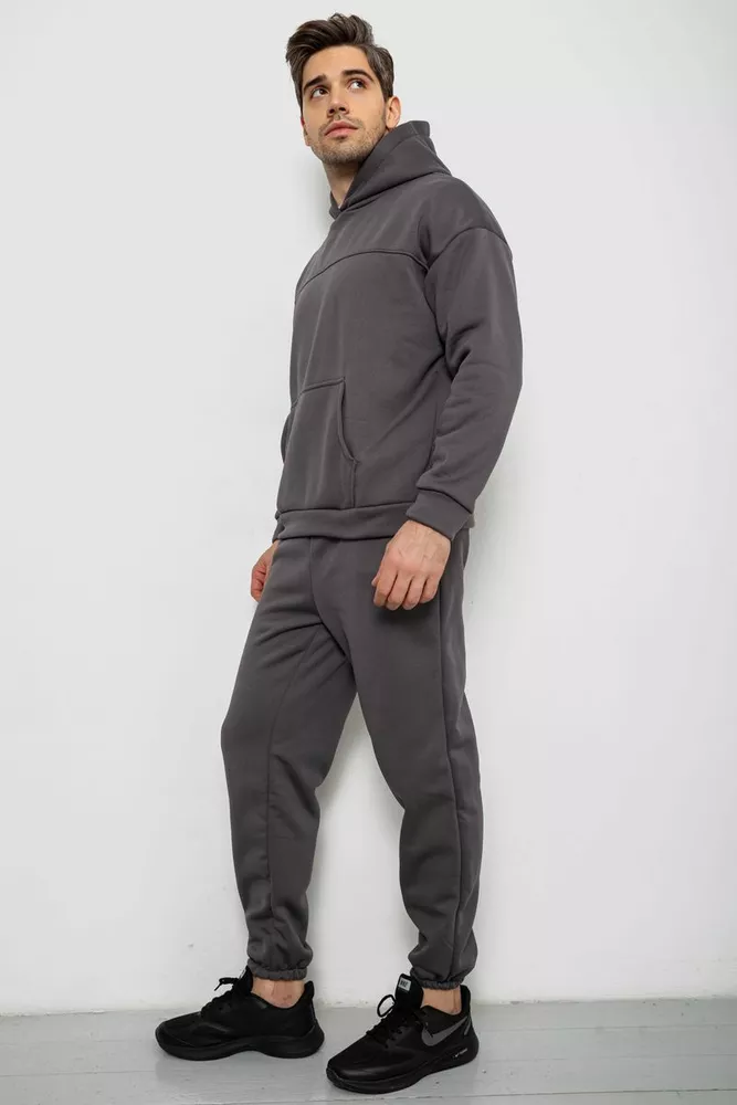 Купити Спортивний костюм чоловічий на флісі, колір сірий, 238R029 - Фото №3