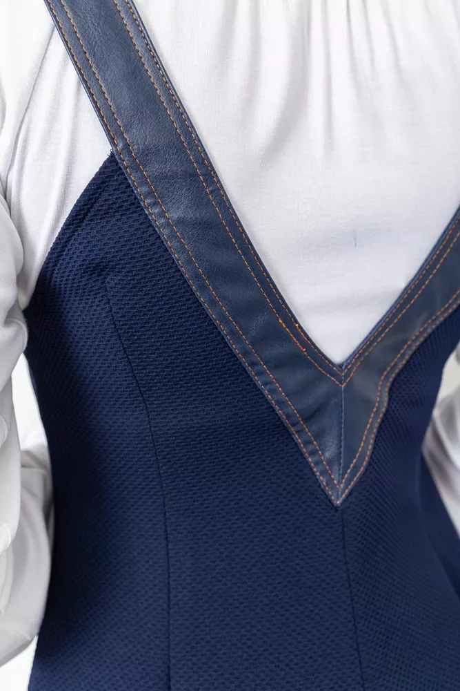 Купить Сарафан женский, цвет темно-синий, 230R107-4 оптом - Фото №5