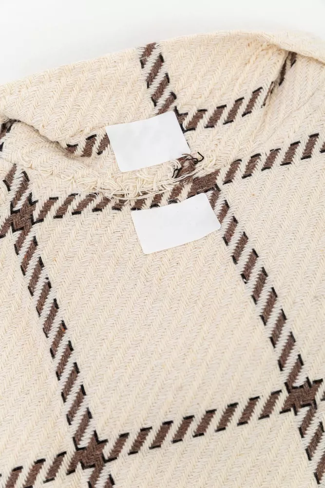 Купить Рубашка женская  -уценка, цвет молочно-коричневый, 230R019-1-U-6 - Фото №2