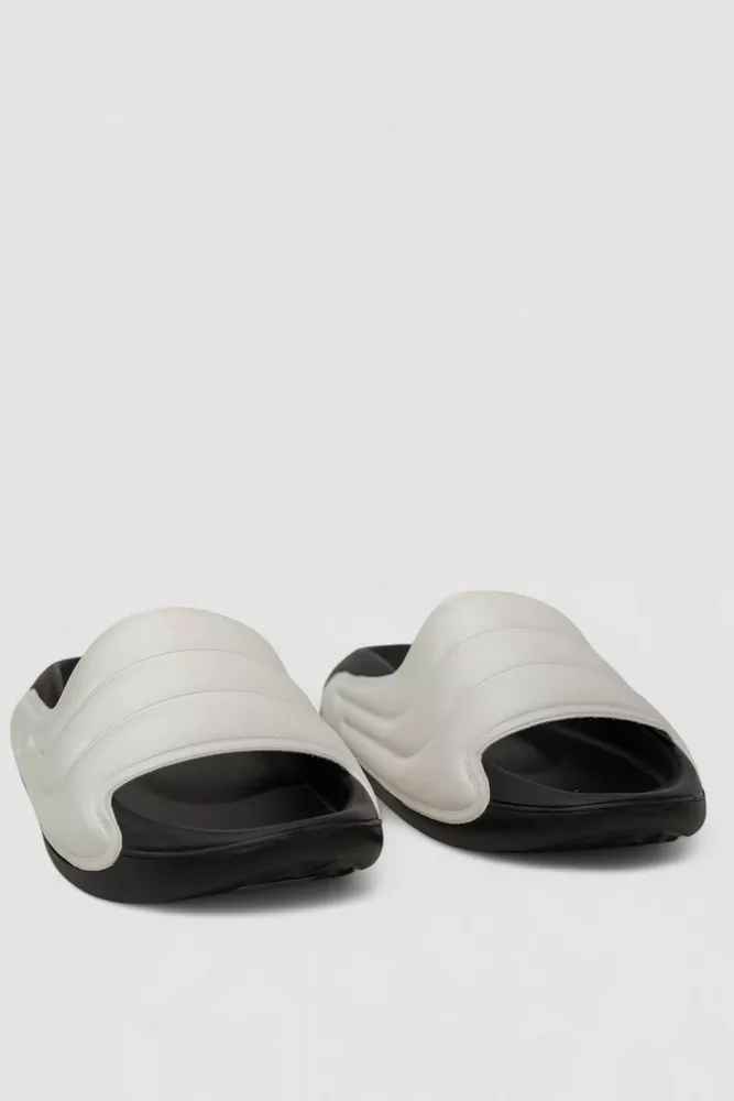 Купить Шлепанцы  -уценка, цвет черно-белый, 248RNT02-U-25 оптом - Фото №3