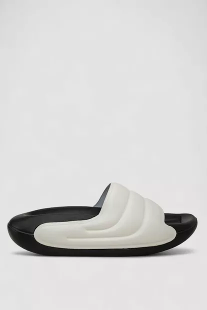 Шлепанцы  -уценка, цвет черно-белый, 248RNT02-U-25