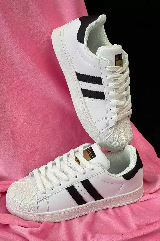 Купити Кросівки жіночі демісезонні  -уцінка, колір біло-чорний, 248RHB640-U-3 - Фото №2