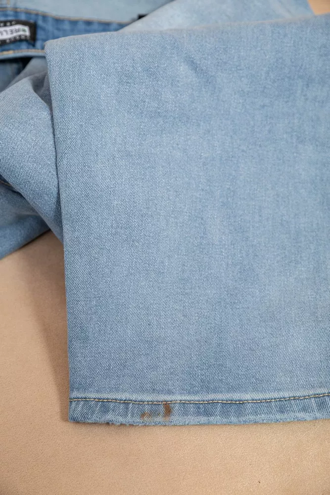 Купити Джинси жіночі MOM  -уцінка, колір блакитний, 255RM580-U-78 - Фото №6