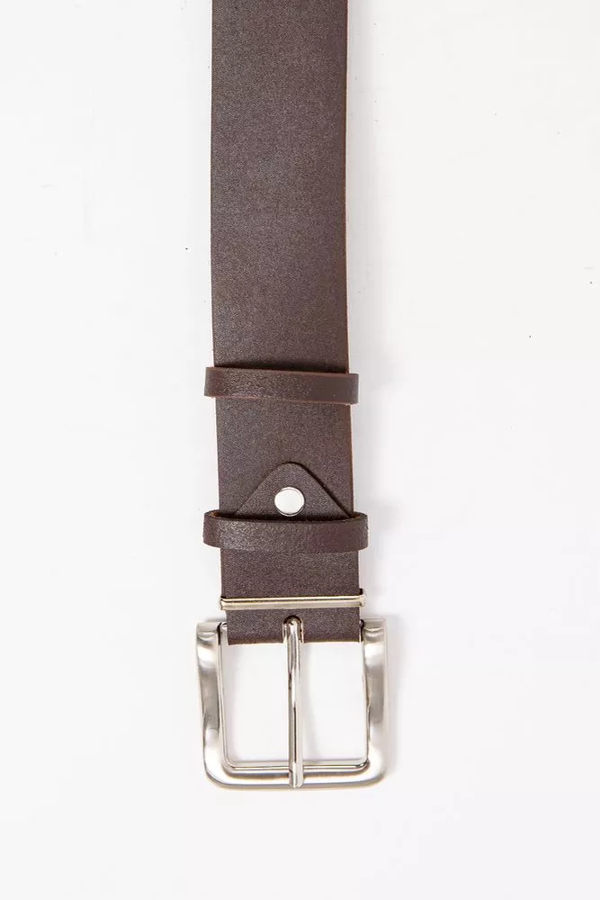 Купити Чоловічий коричневий ремінь, з еко-шкіри, 196R40S1W2 оптом - Фото №2