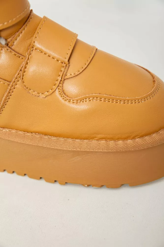 Купити Уггі жіночі на хутрі  -уцінка, колір коричневий, 243RL953-U-6 - Фото №7