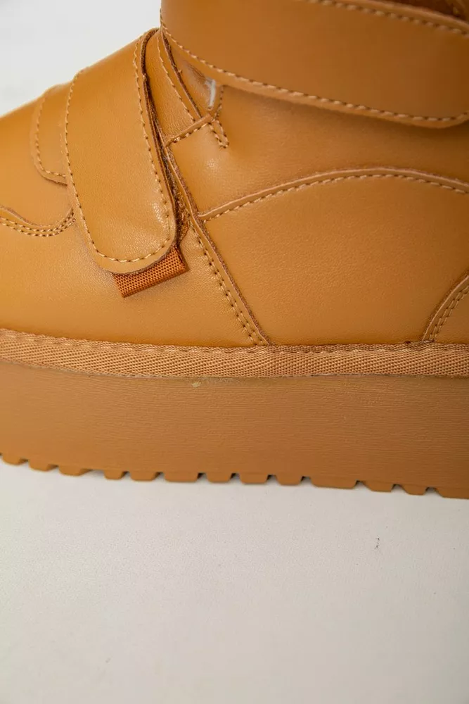 Купить Угги женские на меху  -уценка, цвет коричневый, 243RL953-U-8 - Фото №8