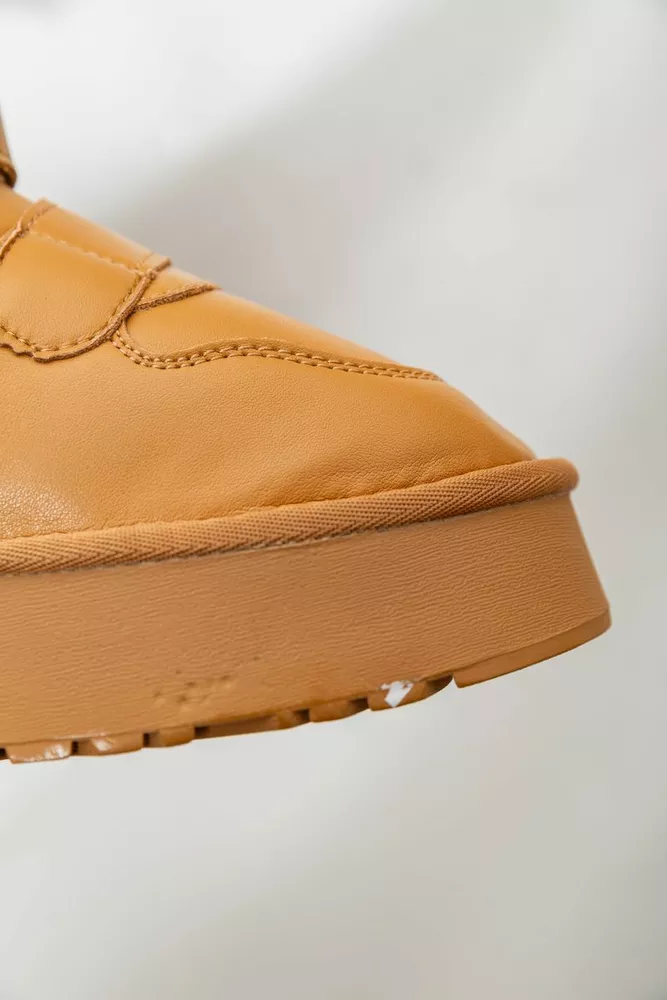 Купить Угги женские на меху  -уценка, цвет коричневый, 243RL953-U-9 - Фото №7