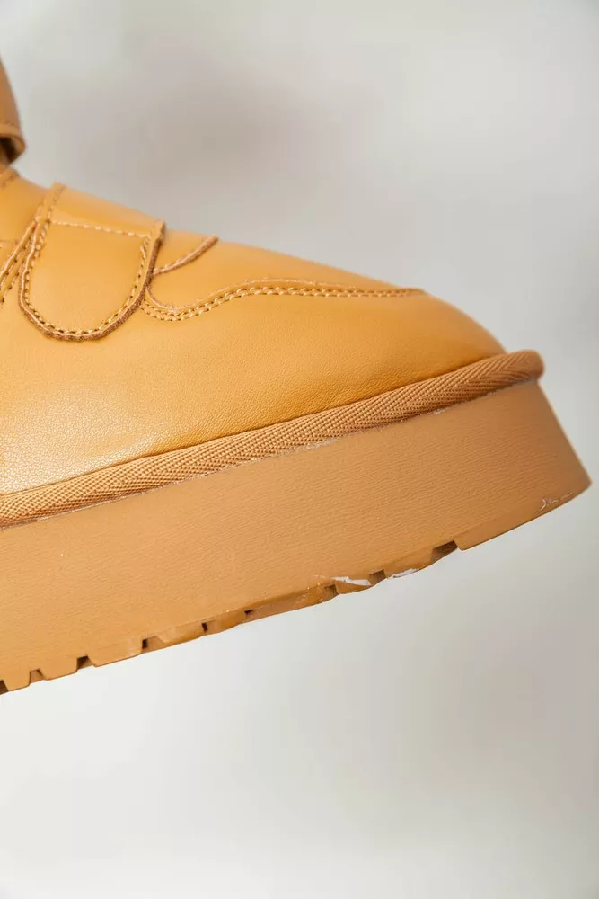 Купить Угги женские на меху  -уценка, цвет коричневый, 243RL953-U-10 - Фото №7