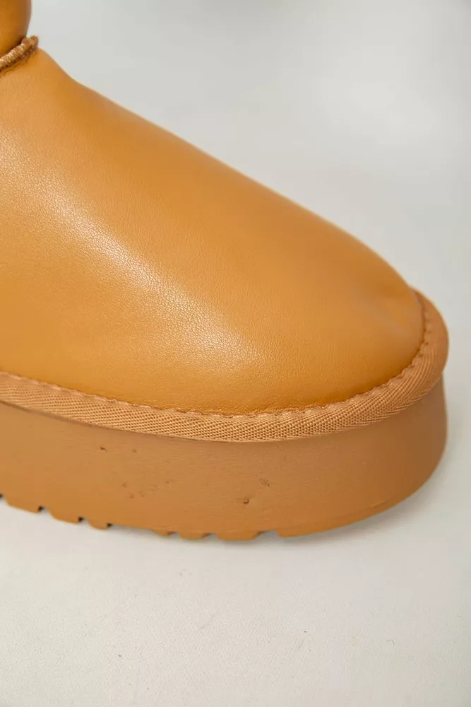 Купити Уггі жіночі на хутрі  -уцінка, колір коричневий, 243RL954-U-11 - Фото №7