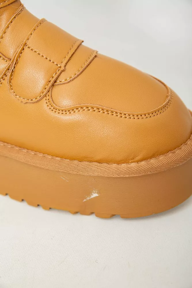 Купить Угги женские на меху  -уценка, цвет коричневый, 243RL953-U-14 - Фото №7