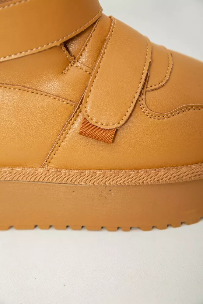 Купить Угги женские на меху  -уценка, цвет коричневый, 243RL953-U-14 - Фото №8