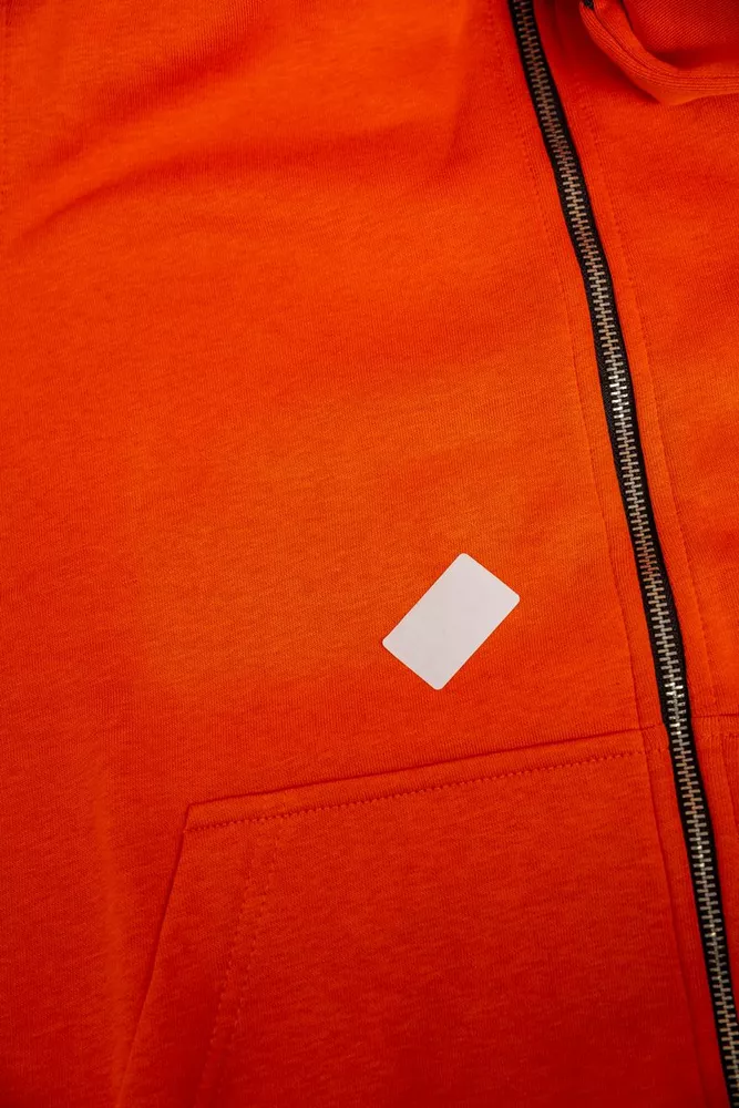 Купити Костюм жіночий на флісі тринитка  -уцінка, колір помаранчевий, 102R7725-U-1 оптом - Фото №7