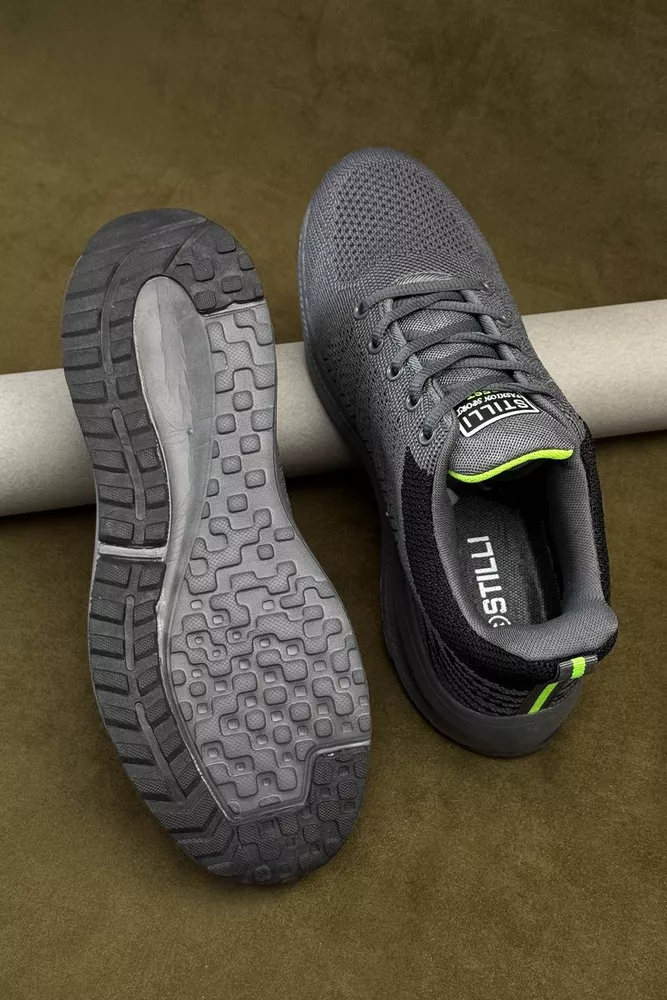 Купить Кроссовки мужские демисезонные  -уценка, цвет серый, 248RH195-U оптом - Фото №5