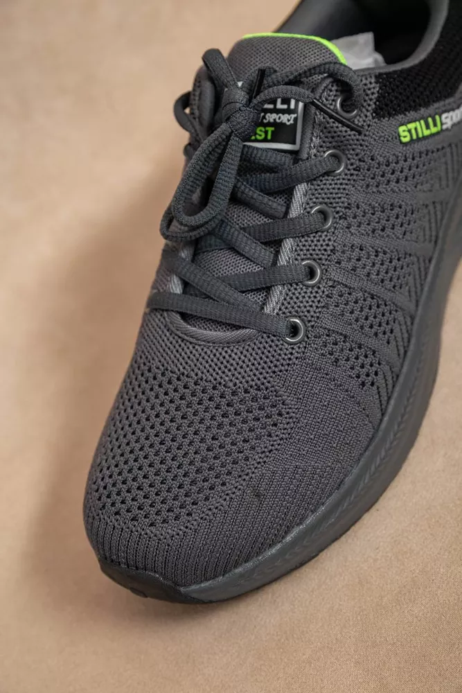 Купить Кроссовки мужские демисезонные  -уценка, цвет серый, 248RH195-U оптом - Фото №6