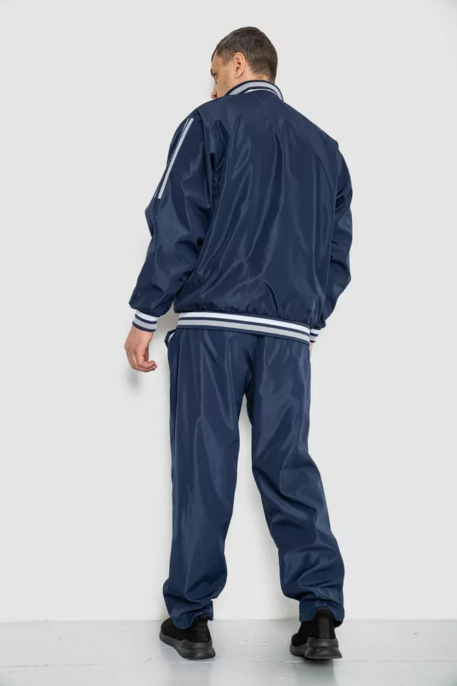 Купити Спорт чоловічий костюм, колір синій, 244R901 оптом - Фото №4