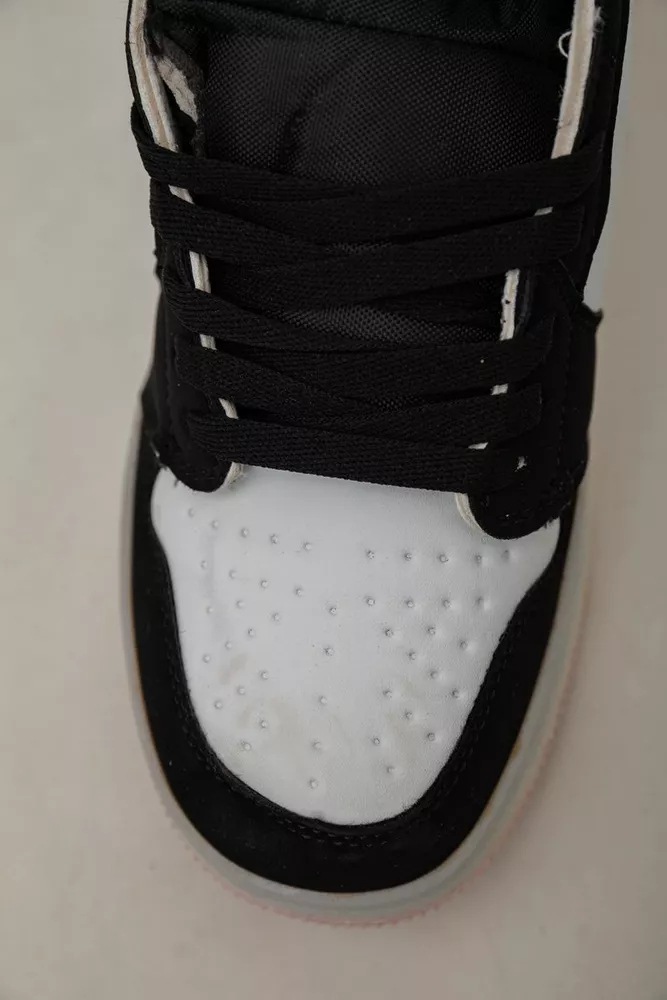 Купити Кросівки жіночі зимові на хутрі  -уцінка, колір біло-рожевий, 248RHB470-9-U оптом - Фото №8