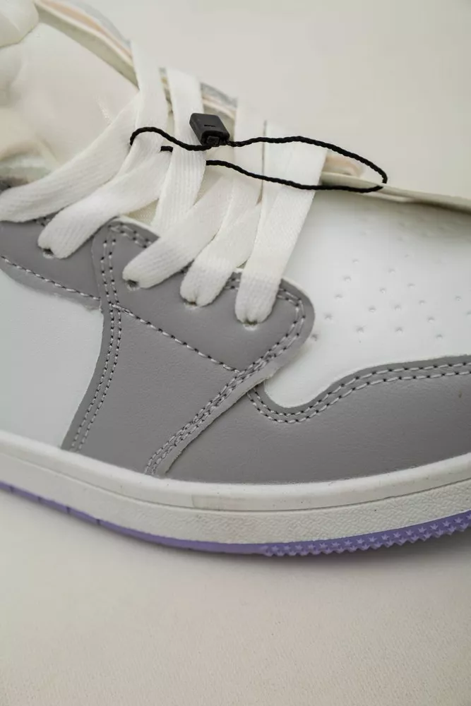 Купити Кросівки жіночі зимові на хутрі  -уцінка, колір біло-бузковий, 248RHB470-U-1 оптом - Фото №8