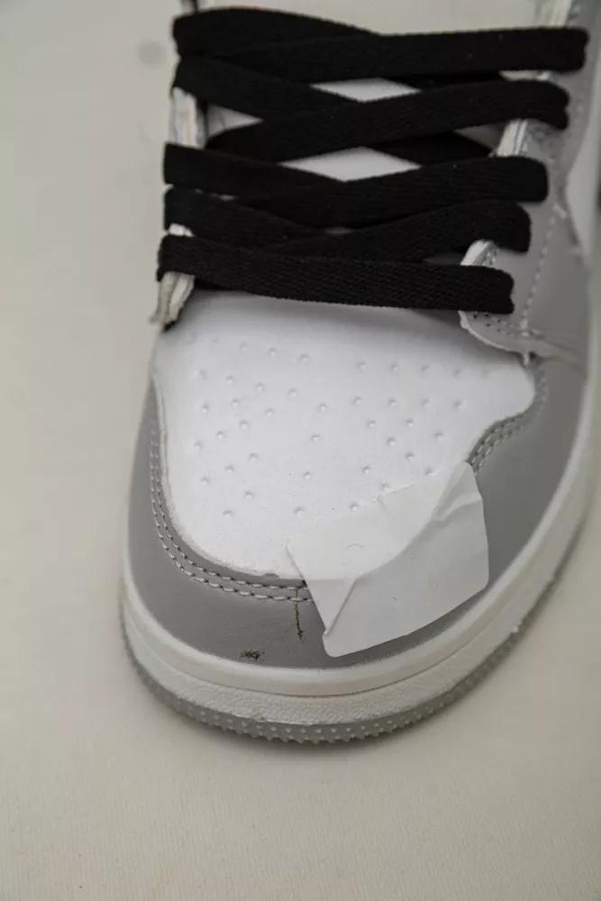 Купити Кросівки жіночі зимові на хутрі  -уцінка, колір біло-сірий, 248RHB470-2-U - Фото №8