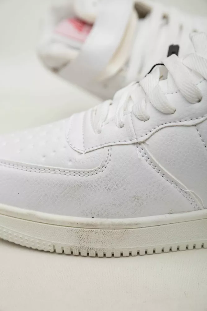 Купить Кроссовки мужские зимние на меху  -уценка, цвет белый, 248RH202-U-2 - Фото №7