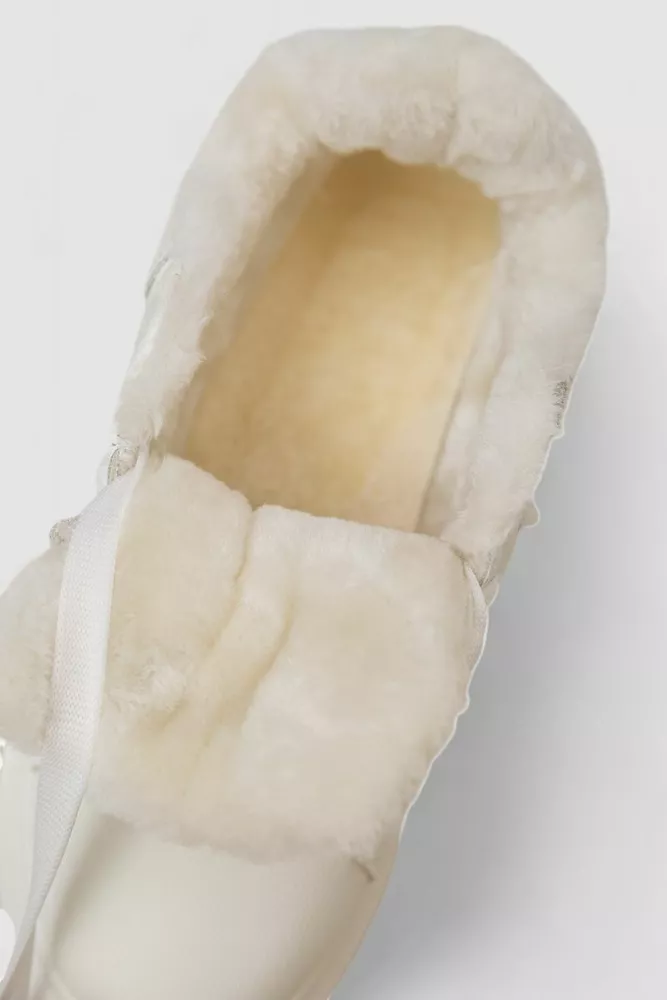 Купити Кросівки жіночі зимові на хутрі  -уцінка, колір білий, 248RA2256-U-2 - Фото №6