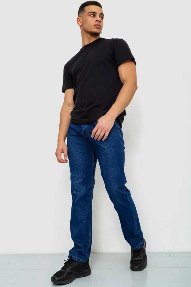 Купить Джинсы мужские, цвет синий, 244R110 оптом - Фото №2