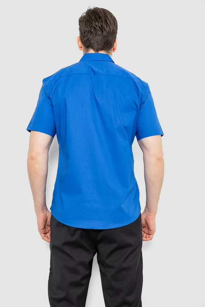 Купити Сорочка чоловіча, колір електрик, 214R7326 - Фото №9